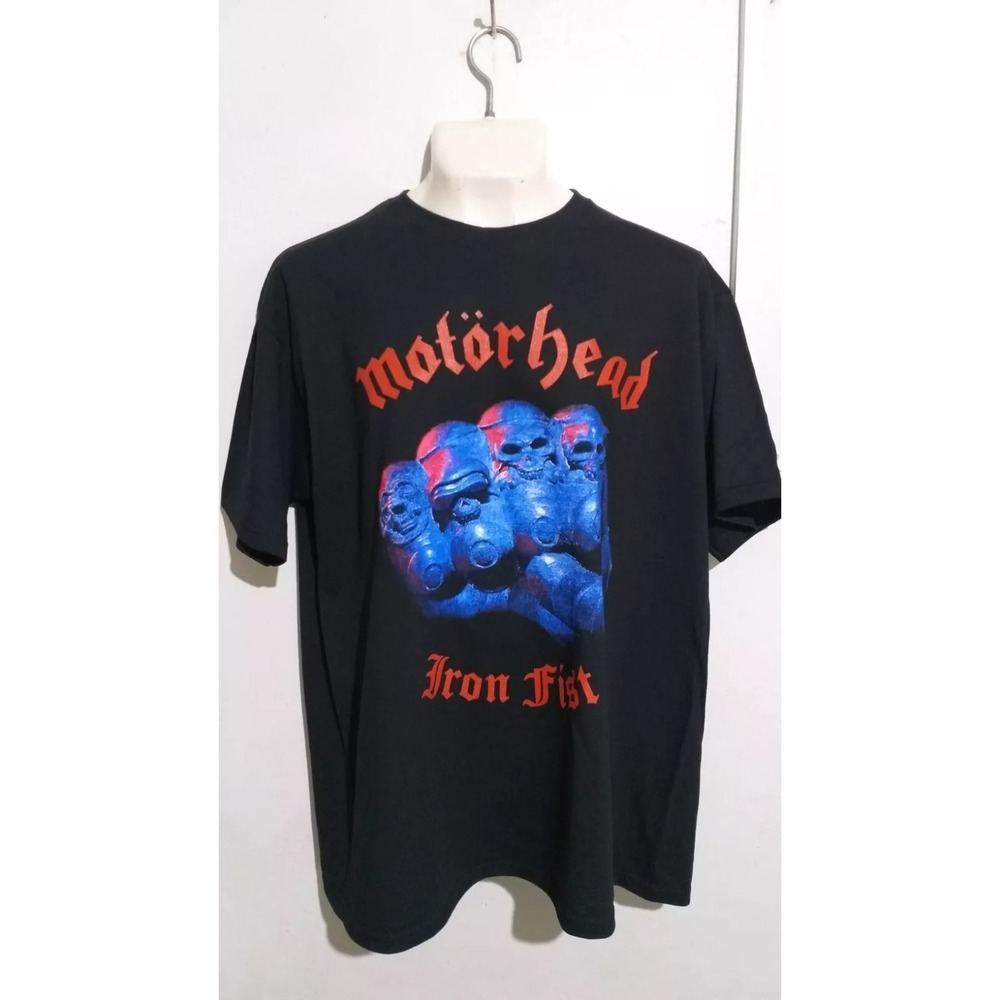 Motorhead Iron Fist T Shirt Heavy Metal Iron Maiden Saxon Judpriest
